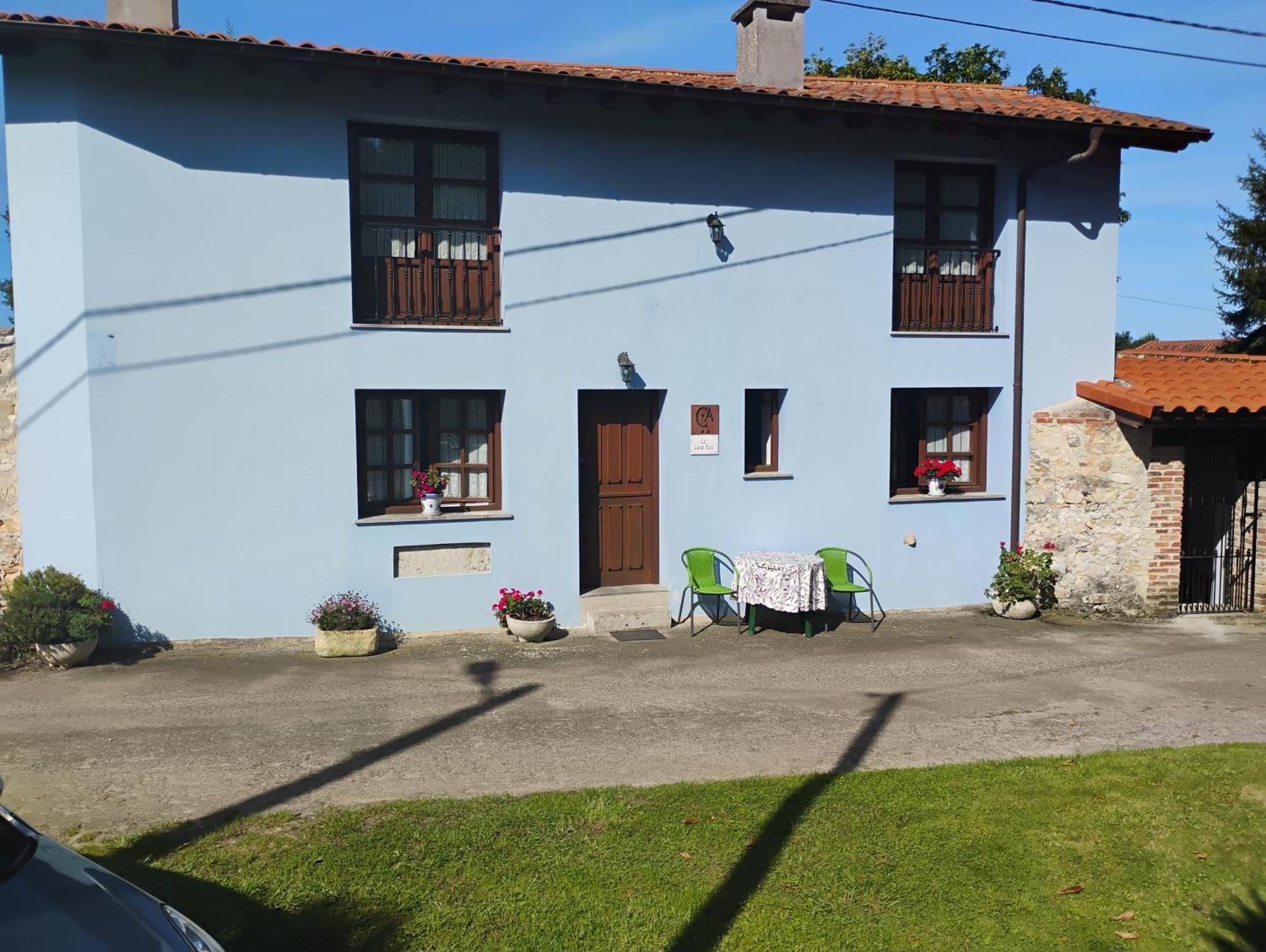 Casa Rural Casa Azul Villahormes Luaran gambar